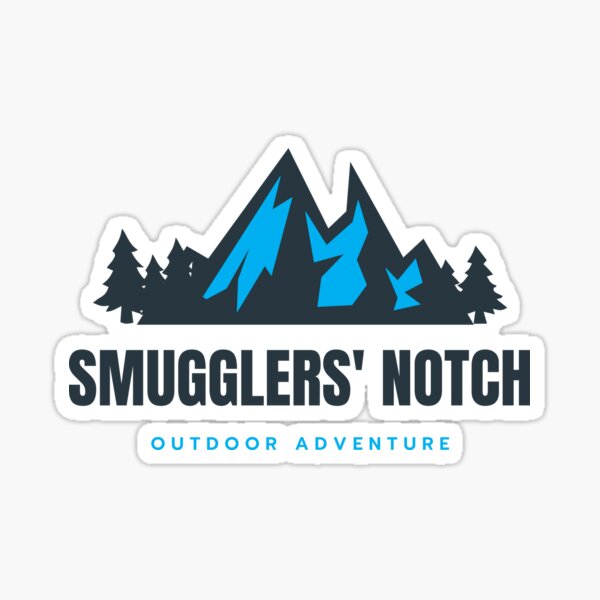 Item preview, Smugglers' Notch in Jeffersonville, Vermont, United States, North America - Mountain Outdoor Adventure Snowboard Ski Hiking Vintage Logo designed and sold by Vintage-TM.