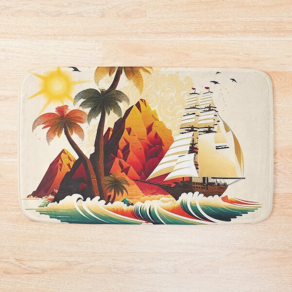 Item preview, Landscape ocean palm tree#6 designed and sold by FunArt4You.