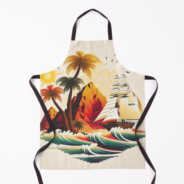 Item preview, Landscape ocean palm tree#6 designed and sold by FunArt4You.
