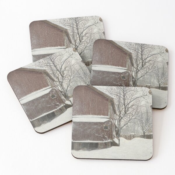 Item preview, Winter scenery - Snefokk in Majorstuveien by Amaldus Nielsen designed and sold by AR-shop.