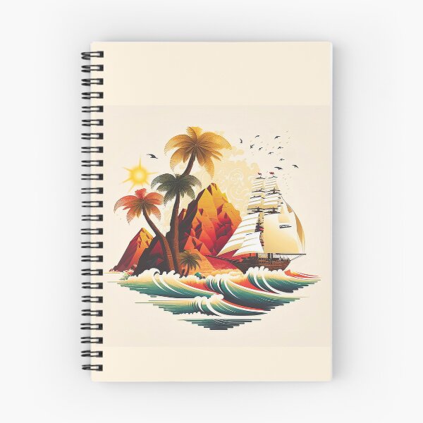 Item preview, Landscape ocean palm tree#6_v designed and sold by FunArt4You.