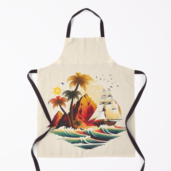 Item preview, Landscape ocean palm tree#6_v designed and sold by FunArt4You.