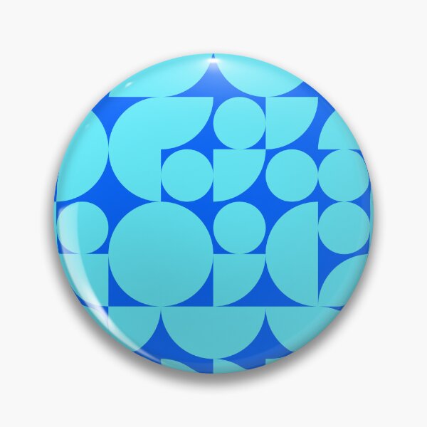 Item preview, Kids Bluish Geometric Pattern - Shapes #3 designed and sold by Trendy-Now.