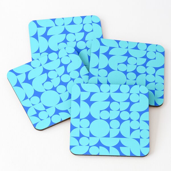 Item preview, Kids Bluish Geometric Pattern - Shapes #3 designed and sold by Trendy-Now.