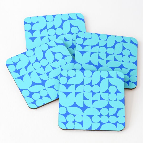 Item preview, Kids Bluish Geometric Pattern - Shapes #4 designed and sold by Trendy-Now.