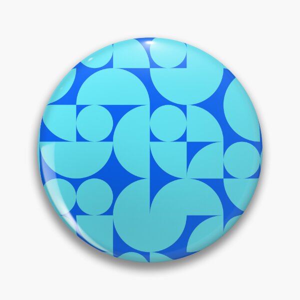 Item preview, Kids Bluish Geometric Pattern - Shapes #5 designed and sold by Trendy-Now.