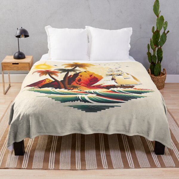 Item preview, Landscape ocean palm tree_gor#6 designed and sold by FunArt4You.