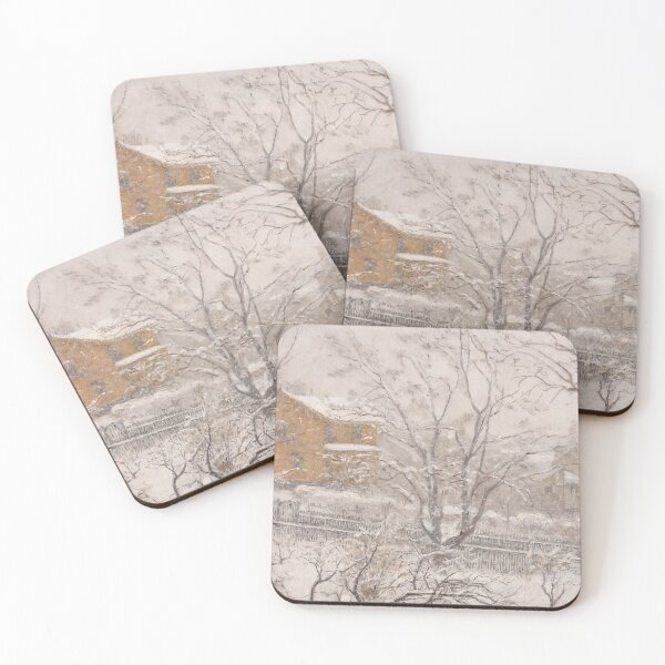Item preview, Winter scenery - Sleet. From the studio window by Amaldus Nielsen designed and sold by AR-shop.