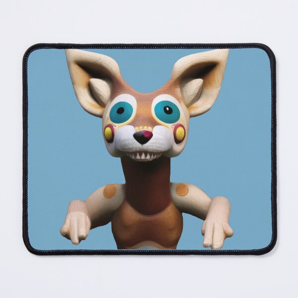 Item preview, Coyote alebrije, AI art designed and sold by Dendros-Studio.