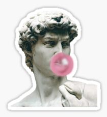 Bad bitches wanna be my bae Sticker