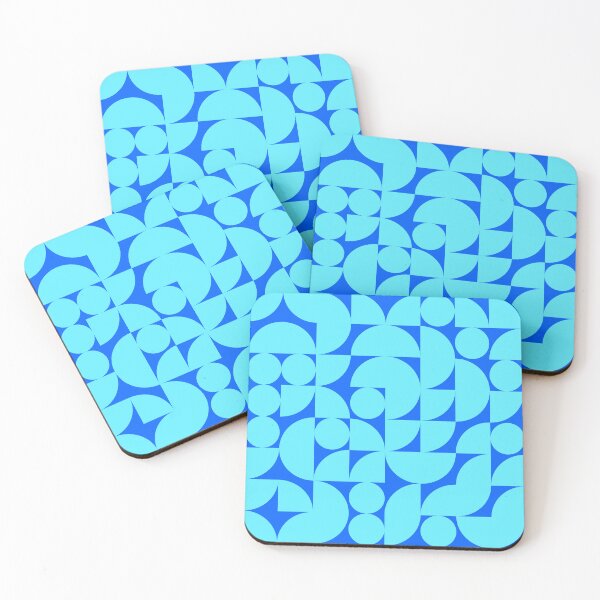 Item preview, Kids Bluish Geometric Pattern - Shapes #6 designed and sold by Trendy-Now.