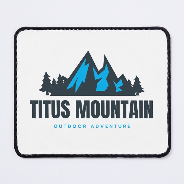 Item preview, Titus Mountain in Malone, Adirondack Mountains, New York State, USA, North America - Mountain Outdoor Adventure Snowboard Ski Hiking Vintage Logo designed and sold by Vintage-TM.