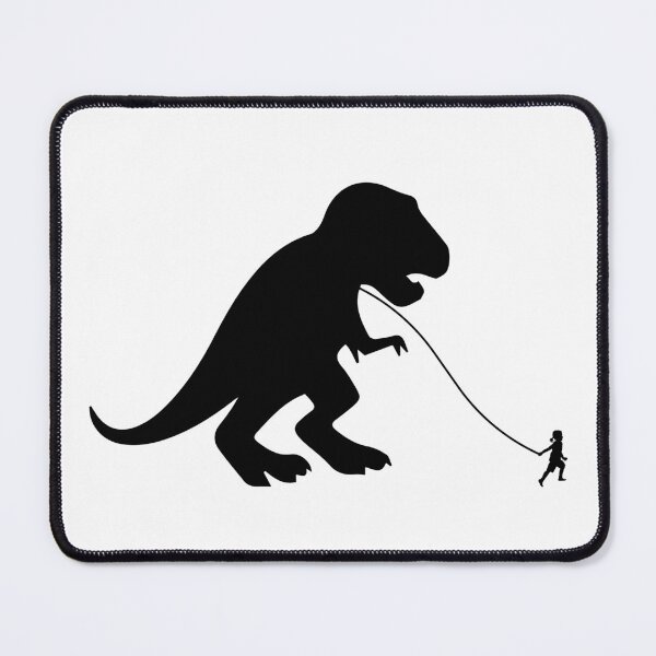 Item preview, T-Rex Dinosaur Pet On Leash, Dinosaur Pet designed and sold by DesignsbyPhilee.