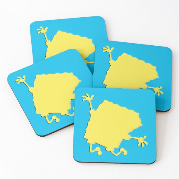 Item preview, Spongebob Jumping silhouette designed and sold by vuilwerk.