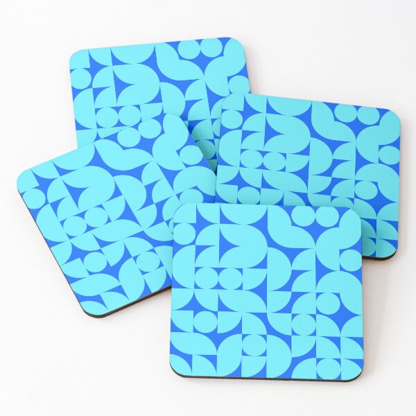 Item preview, Kids Bluish Geometric Pattern - Shapes #7 designed and sold by Trendy-Now.