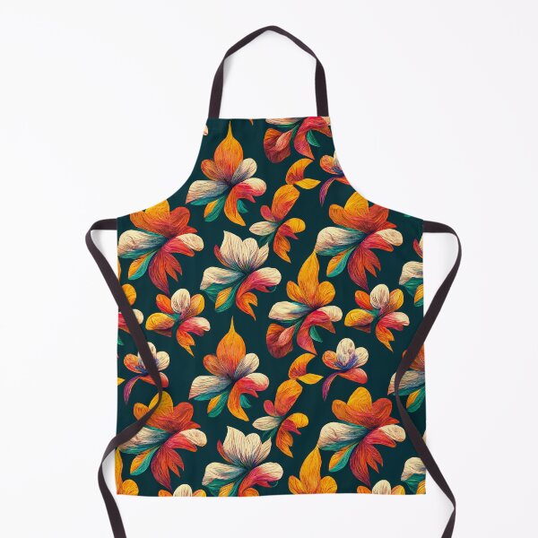 Item preview, painted abstract floral pattern designed and sold by sSupernovas001.