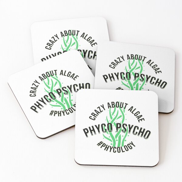 Item preview, Phyco Psycho Phycology Algology Seaweed Algae Kelp Lover Pun Grunge designed and sold by FlorenciaBliss.
