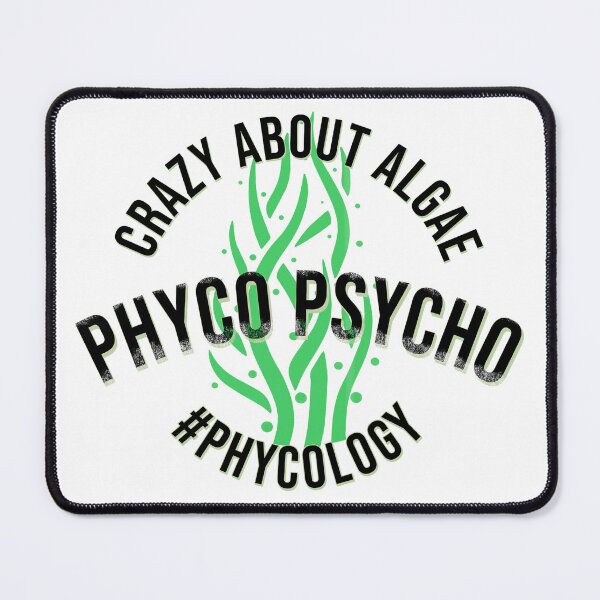 Item preview, Phyco Psycho Phycology Algology Seaweed Algae Kelp Lover Pun Grunge designed and sold by FlorenciaBliss.