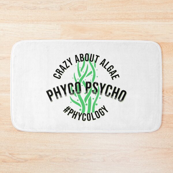 Item preview, Phyco Psycho Phycology Algology Seaweed Algae Kelp Lover Pun Grunge designed and sold by FlorenciaBliss.