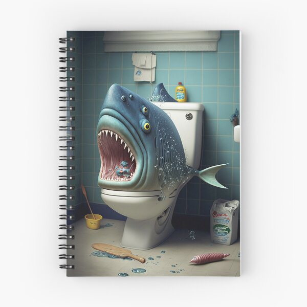 Item preview, never feel safe on the toilet! designed and sold by EnjoyDigitalArt.