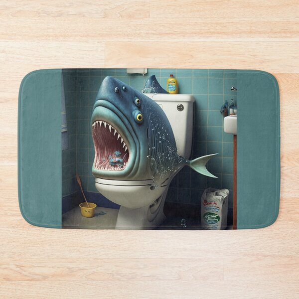 Item preview, never feel safe on the toilet! designed and sold by EnjoyDigitalArt.