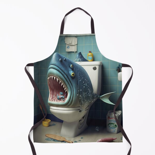 Item preview, never feel safe on the toilet! designed and sold by EnjoyDigitalArt.
