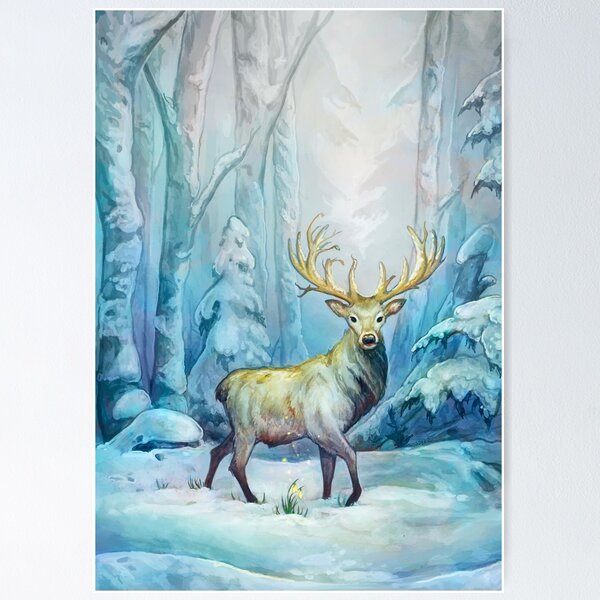Item preview, Golden stag designed and sold by strijkdesign.