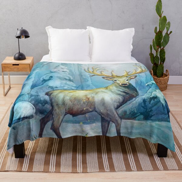 Artikelvorschau, Goldener Hirsch entworfen und verkauft von strijkdesign.