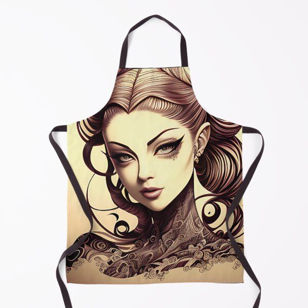Item preview, Ink Irezumi Woman ( Anime / Ukiyo-e / Traditional Japanese Art Influence ) designed and sold by Ellen Davis.