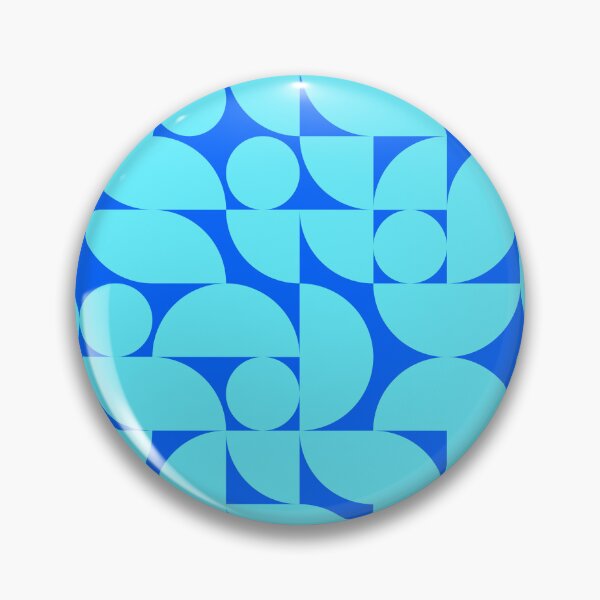 Item preview, Kids Bluish Geometric Pattern - Shapes #8 designed and sold by Trendy-Now.