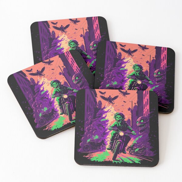 Item preview, Biking Zombie Apocalypse  designed and sold by The-Fox-Hole.