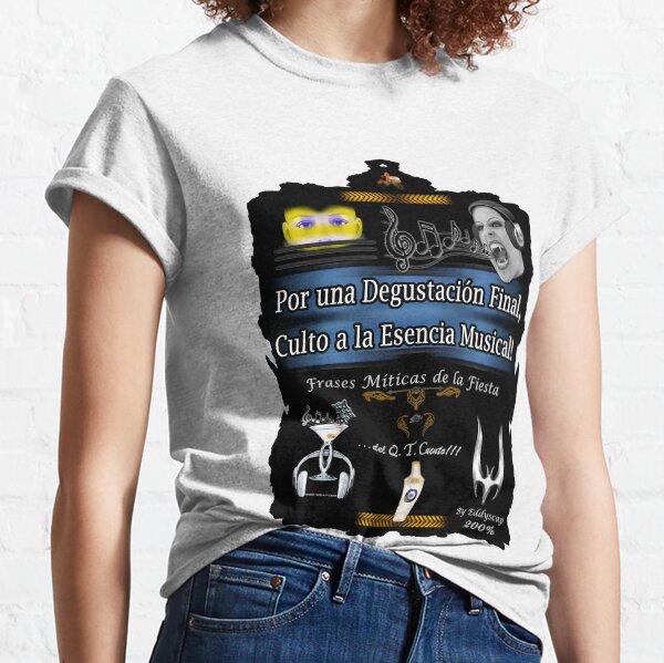 014Frases-art-eddyscap Camiseta clásica
