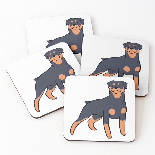 Item preview, Cute rottweiler illustration  designed and sold by Yarafantasyart.