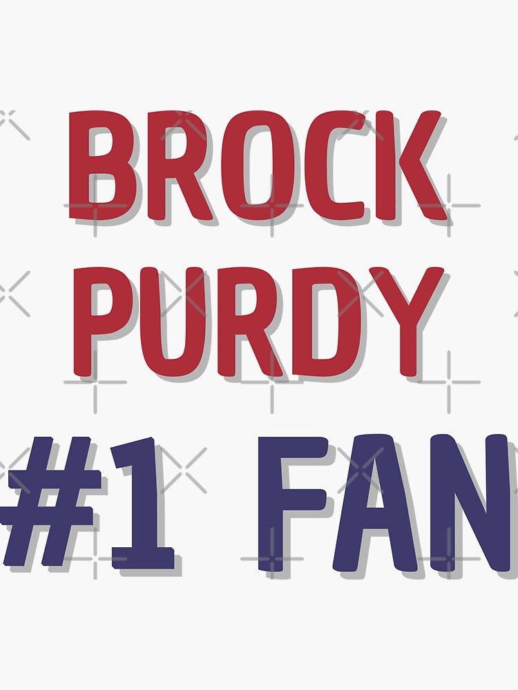 Brock Purdy San Francisco 49ers Sticker for Sale by wrld-wide