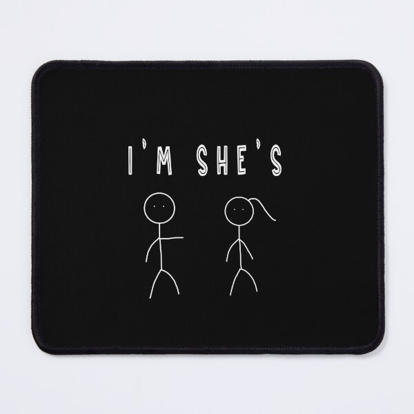 Item preview,  I'm He's them/they Funny Parody couple, designed and sold by sami david ⭐⭐⭐⭐⭐.