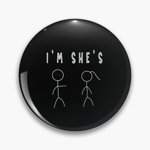 Item preview,  I'm He's them/they Funny Parody couple, designed and sold by sami david ⭐⭐⭐⭐⭐.