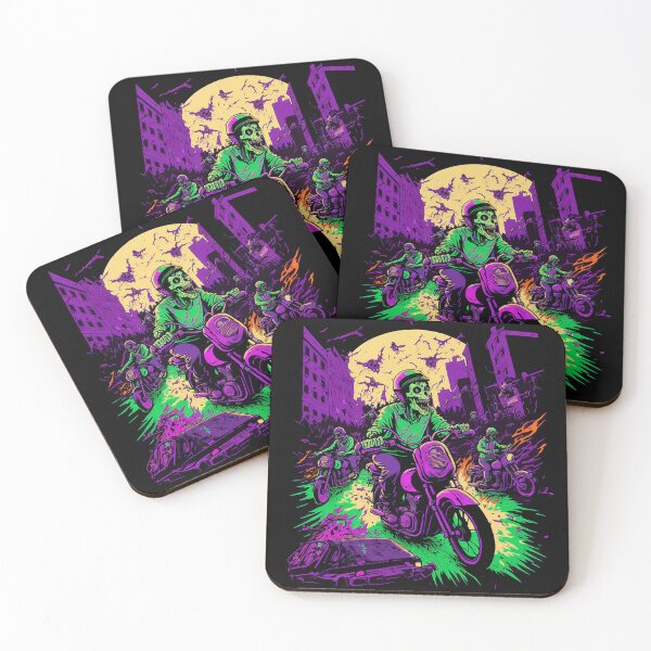 Item preview, Biking Zombie Apocalypse  designed and sold by The-Fox-Hole.