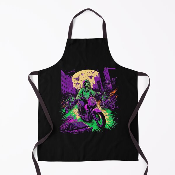 Item preview, Biking Zombie Apocalypse designed and sold by The-Fox-Hole.