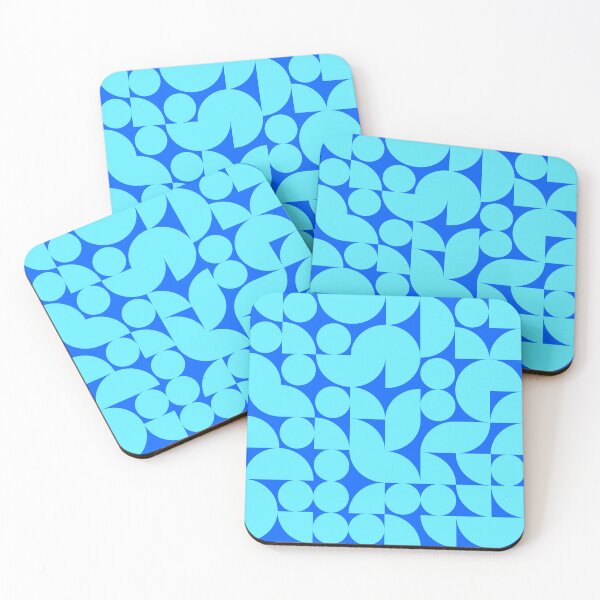 Item preview, Kids Bluish Geometric Pattern - Shapes #10 designed and sold by Trendy-Now.