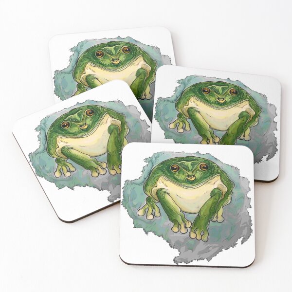 Item preview, Round Frog  designed and sold by morrowmythos.