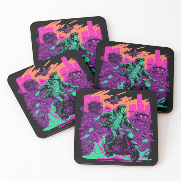 Item preview, Biking Zombie Apocalypse  designed and sold by The-Fox-Hole.