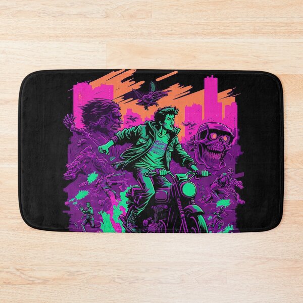 Item preview, Biking Zombie Apocalypse  designed and sold by The-Fox-Hole.