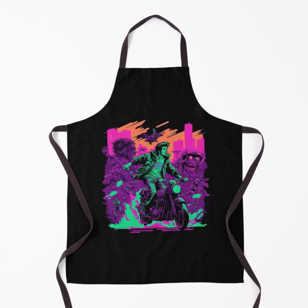 Item preview, Biking Zombie Apocalypse designed and sold by The-Fox-Hole.