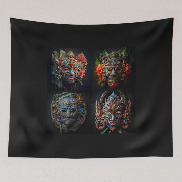 Item preview, Asian Mask Collection designed and sold by 3 CITIES.