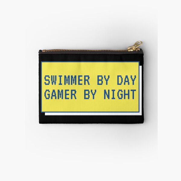 Item preview, Swimmer By Day Gamer By Night designed and sold by millycute.