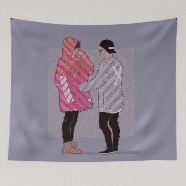 Item preview, Jikook - Oversized Sweater Hug designed and sold by peacepuzzle.