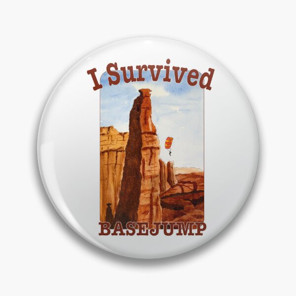 Item preview, I Survived Basejumping designed and sold by MMc Buck.