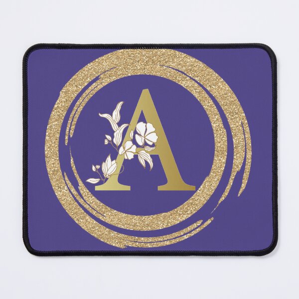Item preview, Alphabet A with flower design designed and sold by Jinny959.