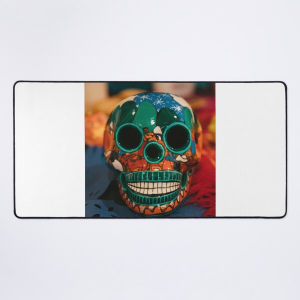 Item preview, ' Scary Colourful Skull ' Design Is Designed By Harshly For Redbubble Users designed and sold by Harshly.