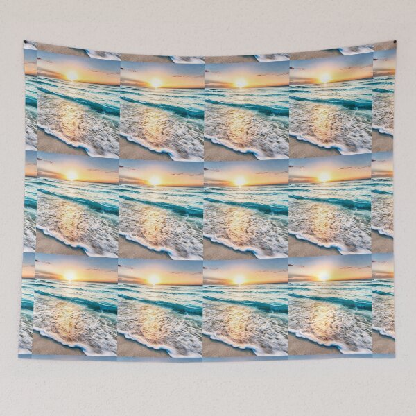 Item preview, SUNSET OVER THE TROPICAL BEACH designed and sold by MJ96-PRO.